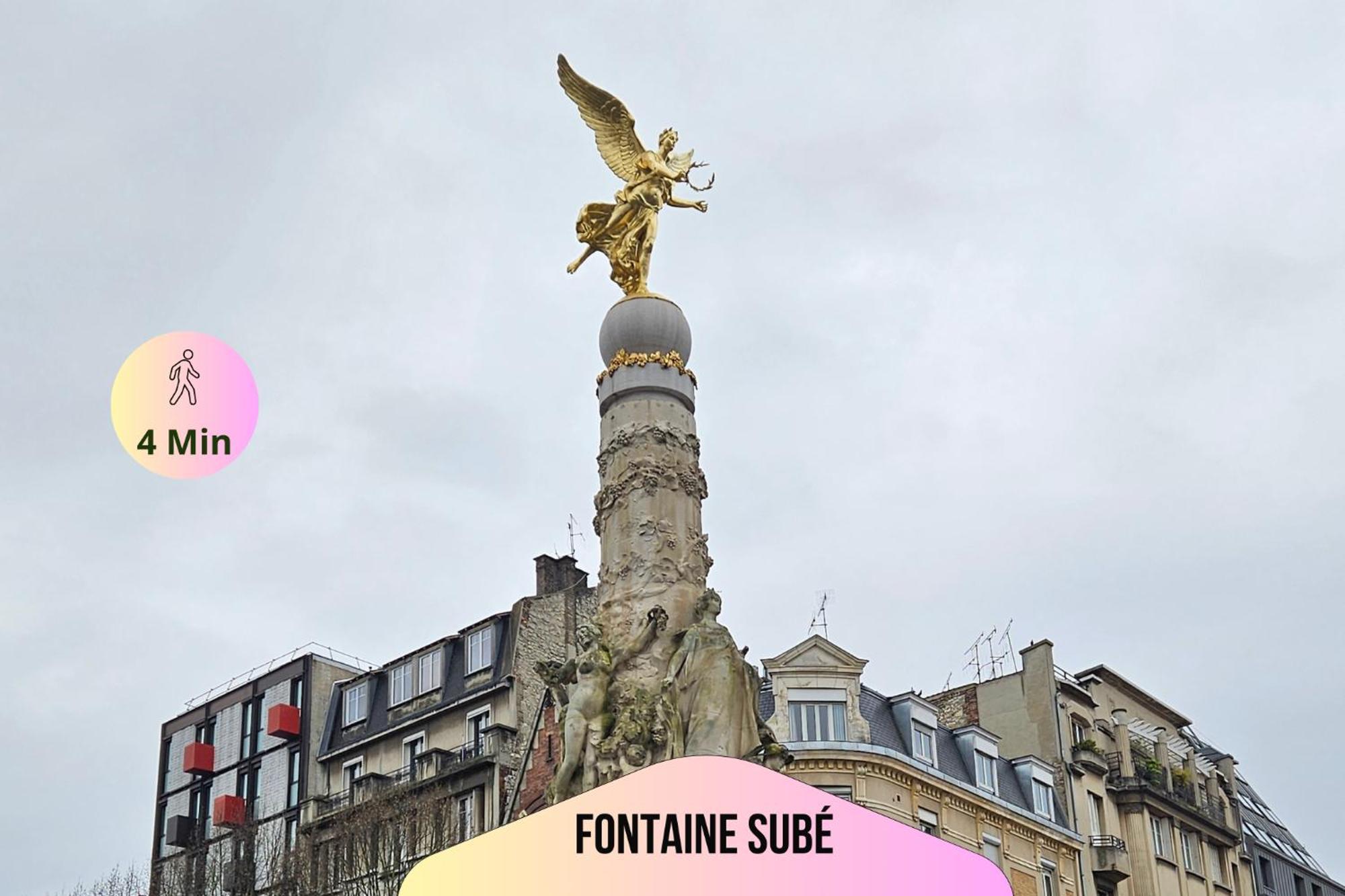 T3 Au Cœur Historique de Reims Place D'Erlon Exterior foto